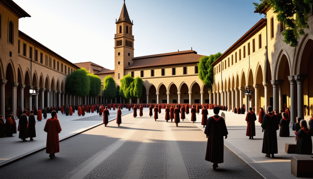 ontdek de rijke geschiedenis van europa’s oudste universiteit, de universiteit van bologna, een centrum van kennis en cultuur sinds 1088.