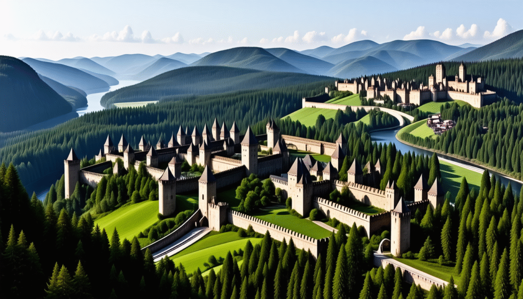 ontdek welk land het hoogste aantal kastelen heeft en verken de rijke geschiedenis en prachtige architectuur van deze indrukwekkende bouwwerken.
