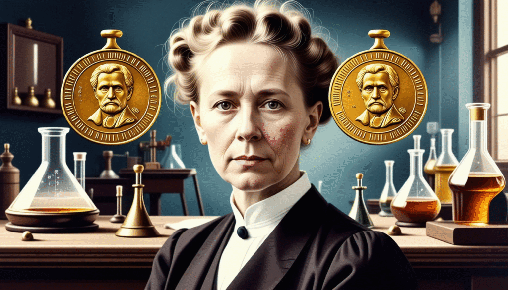 ontdek het indrukwekkende leven van marie curie, de enige vrouw die twee nobelprijzen won voor haar baanbrekende wetenschappelijke ontdekkingen.