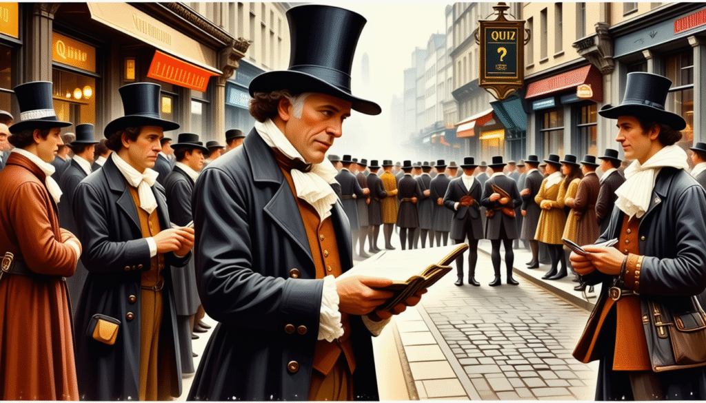 ontdek de oorsprong van het woord 'quiz' en leer interessante feiten over de geschiedenis van dit populaire spel.